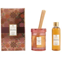 Veedaa Candles Ruby Peony & Honeysuckle Reed Diffuser Set-picture-30
