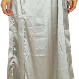 YMS Silvergrey Satin Blend Petticoat-image-87