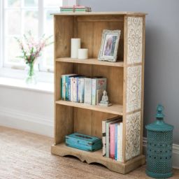 Solid Wood Close Book Shelf-25