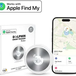 Huthur Tag – Smart Tracker for iOS,Waterproof, Secure (Pack of 1) Location Smart Tracker-52