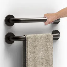 Grab Bar Handrail 18 Inch for Bathroom & Toilet Hand Support Shower Grab Bar-image-73
