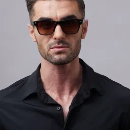 Shisen Fox SHINZO DARK HAVANA Unisex Sunglass 52-46