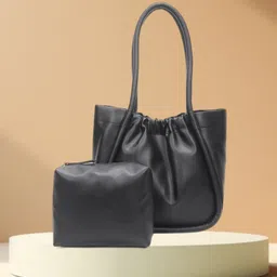 yelloe Set Of 2 Oversized Shopper Shoulder Bag-image-33