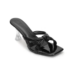DressBerry Block Sandals with Tassels Heels-57