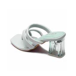 KIRAVI Open Toe Block Heels image 3
