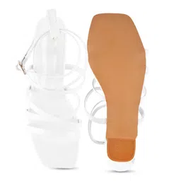 Try Me Open Toe Block Heels image 3
