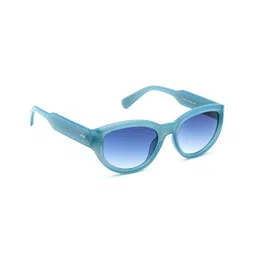 IRUS by IDEE Women Oval Sunglasses with UV Protected Lens-56