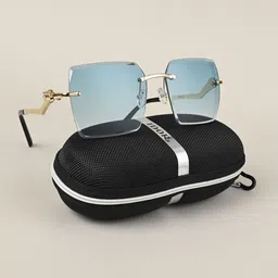 IDOR Unisex Square Sunglasses with UV Protected Lens-18