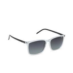 IRUS by IDEE Men Rectangle Sunglasses with UV Protected Lens-IRS1316C4PSG-Silver-Toned-10