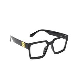 CRIBA Full Rim Square Sunglasses with UV Protected Lens VCR_JM_CLR-33