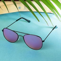 PASSION PETALS Kids Polarised And UV Protected Lens Aviator Sunglasses 11-13bluesunglasses-image-30