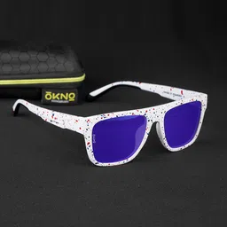 OKNO Unisex Square Sunglasses with Polarised and UV Protected Lens-1