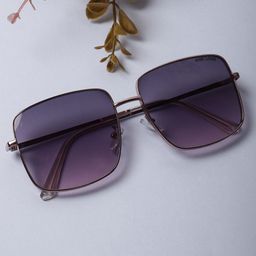MARC LOUIS Unisex Square Sunglasses with UV Protected Lens-67