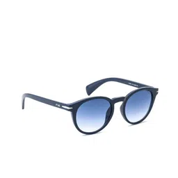 IRUS by IDEE Men Oval Sunglasses with UV Protected Lens-IRS1323C3SG-Blue-picture-35