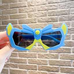 Babymoon Kids Cateye Sunglasses with UV Protected Lens AC072_Sunglasses_Action_Blue-19