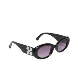 The Roadster Lifestyle Co. Women Black Oval Sunglasses with UV Protected Lens RDSG-8213-1-29