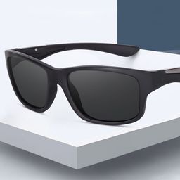 CRIBA Unisex Rectangle Sunglasses with UV Protected Lens-3