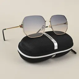IDOR Unisex Square Sunglasses with UV Protected Lens-38