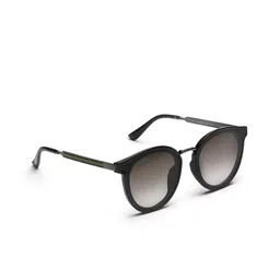 Duke Unisex Black Lens & Black Round Sunglasses with UV Protected Lens DUKE-008-C1-image-17