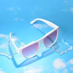 HAUTE SAUCE by Campus Sutra Women Pink Lens & White Cateye Sunglasses-image-19
