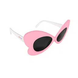 Spiky Kids Butterfly Sunglasses with UV Protected Lens 1673_pnk_blk-92