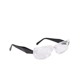 NuVew Unisex Rectangle Sunglasses with UV Protected Lens ES_16519-31-NW-9270-CLR-CLBK-RT-image-71