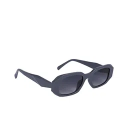 NuVew Unisex Rectangle Sunglasses With UV Protected Lens ES_16536-31-NW-9272-GRY-mGRY-RT-image-83