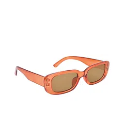 NuVew Unisex Rectangle Sunglasses with UV Protected Lens ES_16443-image-87