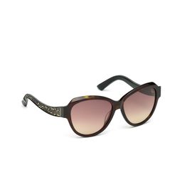 SWAROVSKI Women Butterfly Sunglasses with UV Protected Lens SK0111 57 52F-53