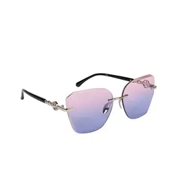 AISLIN Women Butterfly Sunglasses & UV Protected Lens ES_12988-87-AS-6085-PKBL-SVBK-BTWF-image-47