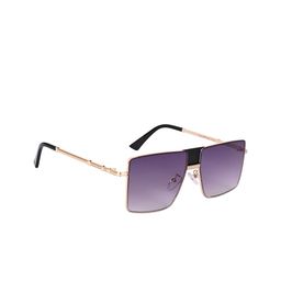 AISLIN Unisex Wayfarer Sunglass With UV Protected Lens ES_12600-99-AS-80698-PUR-GLD-WF-6