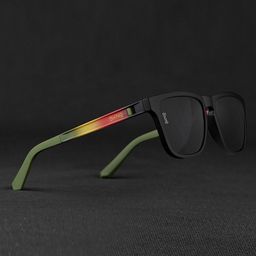 OKNO Unisex Rectangle Sunglasses with Polarised and UV Protected Lens image 3