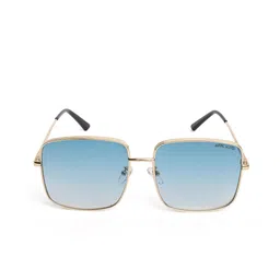 MARC LOUIS Unisex Square Sunglasses with UV Protected Lens ML B80-233 GOLDENISH GREEN SG image 4