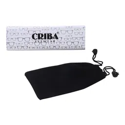 CRIBA Full Rim Rectangle Sunglasses with UV Protected Lens image 3