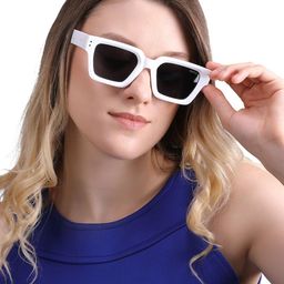 IDOR Unisex Square Sunglasses with Polarised and UV Protected Lens image 4