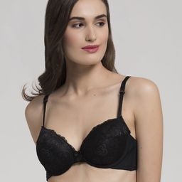MAKCLAN Women Medium Coverage Underwired Lightly Padded Plunge Bra-21