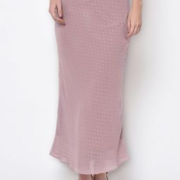 LELA Self-Design Maxi-Length Straight Bias Skirts-image-3