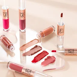 Lakme 9to5 Matte to Glass Liquid Lip Color 7.6ml - Nut Roast MN02 image 2