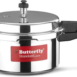 Present Aluminium induction base standard plus 5.0 liter 5 L Induction Bottom Pressure Cooker-image-10