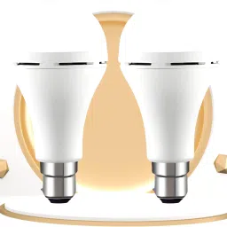 Emergency 12W Inverter LED Bulb with 2000mAh Rechargeable Battery Pack of 2 A85 4 hrs Bulb Emergency Light-1