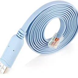 Etzin LAN Cable 1.5 m USB To RJ45 Console 1.5m Serial Console Cable Compatible With Routers/Switches-image-47