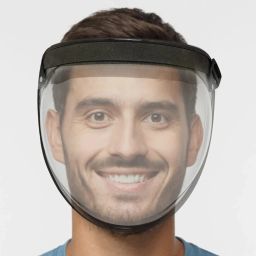 Full face shield Protective Face Shield Full Cover Visor Glass Anti-Fog/Reusable Safety Visor-1