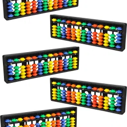 Abacus math learning kit for kids Multicolor 13 rod ( Pack of 5 )-16
