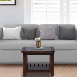 woodsworth from pepperfry Lagos Z Sheesham Wood M Coffee Table In Scratch Resistant Provincial Teak Finish With Glass Top-picture-31