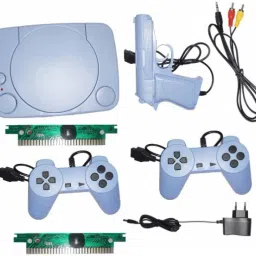 GROZA 50 Classic TV Game Console Inbuilt Game Contra, Super Mario Bros with 2 Cassette NA GB with Contra, Super Mario Bros, F1 Race, Cricket Game-image-99
