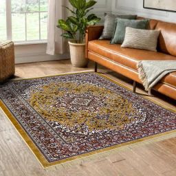 Gold Polyester Carpet-picture-3