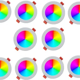 9 watt down Light 3-1 Mini Indora Light pack of 10 ( multi color) Ceiling Light Ceiling Lamp-8