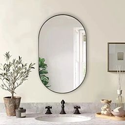 pkg 12"inch by 18"inch CAPSULE MIRROR. PERFECT FOR ANY WALL OF HOME.-1 Bathroom Mirror-picture-19
