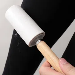 the better home Lint Roller for Clothes | Wooden Lint Remover | Easy Tear | 60 Sheets Per Roll Lint Roller image 3