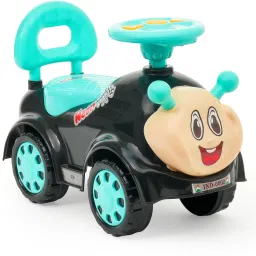Neon Push Car with Music, for kids 1 to 3 years upto 25 Kgs Under Big Wheels Car Non Battery Operated Ride On-image-91